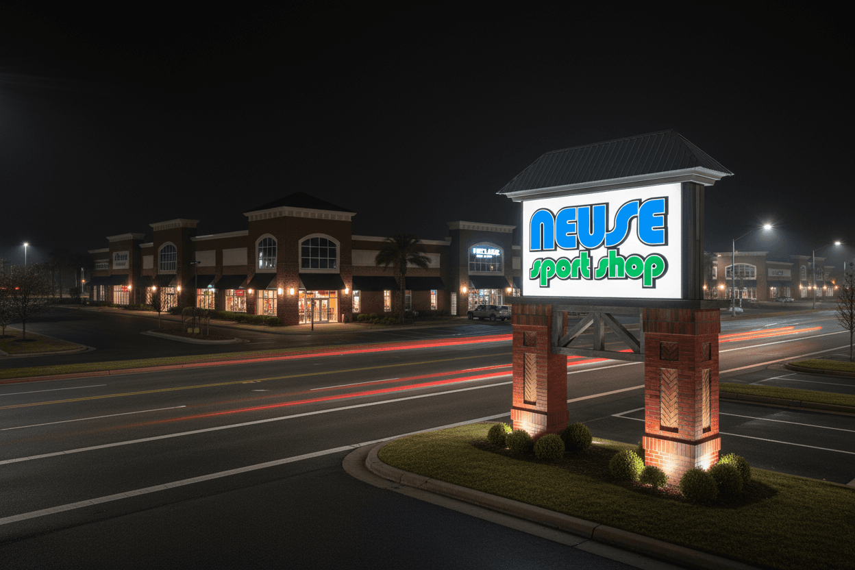 Neuse Pylon Sign
