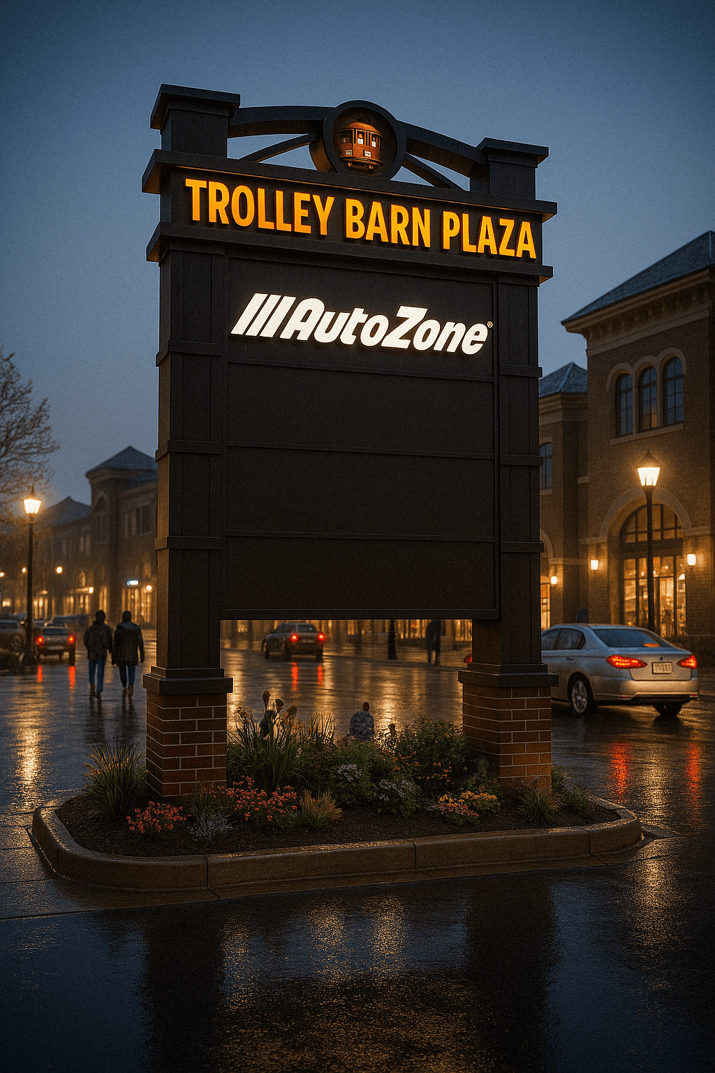 Trolley Barn Plaza
