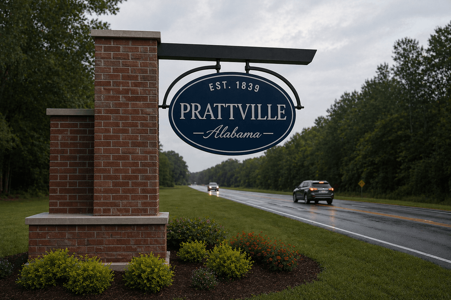 Pratville AB Entry Gateway