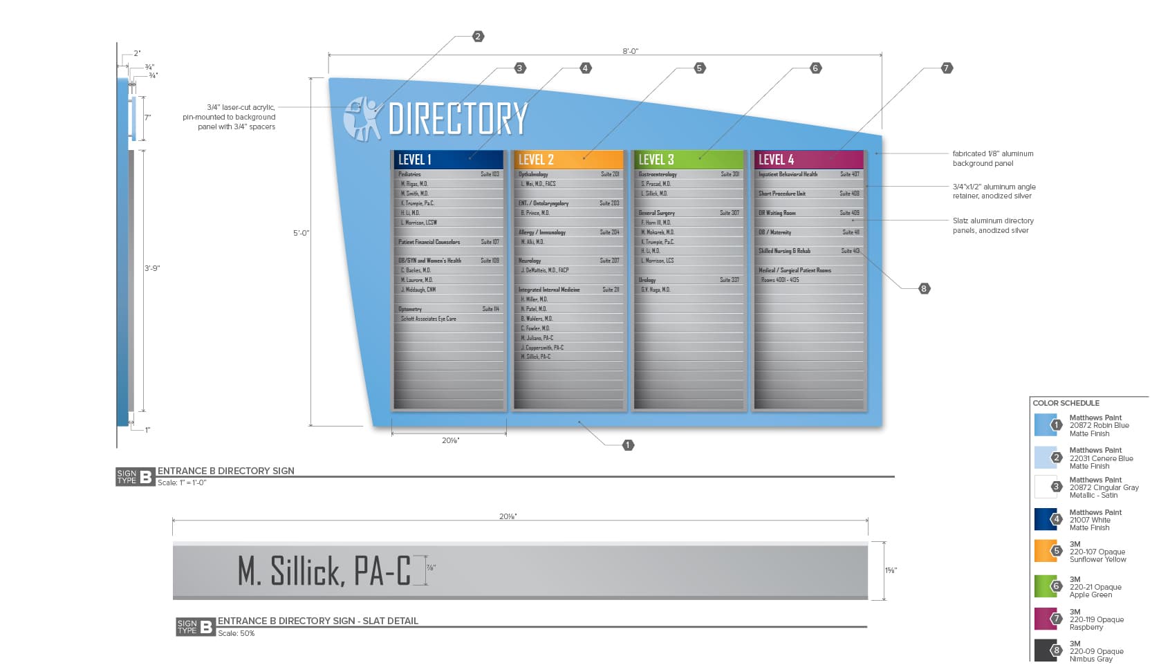 CCH Directory Sign